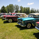 A typical summer car show. This scene might not happen again for a while.